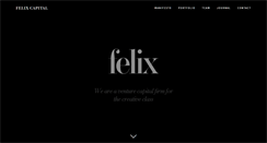 Desktop Screenshot of felixcap.com